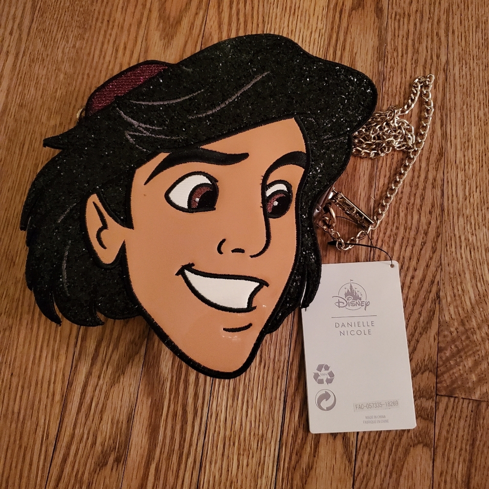 Danielle Nicole Aladdin Character Bag with Gold Chain